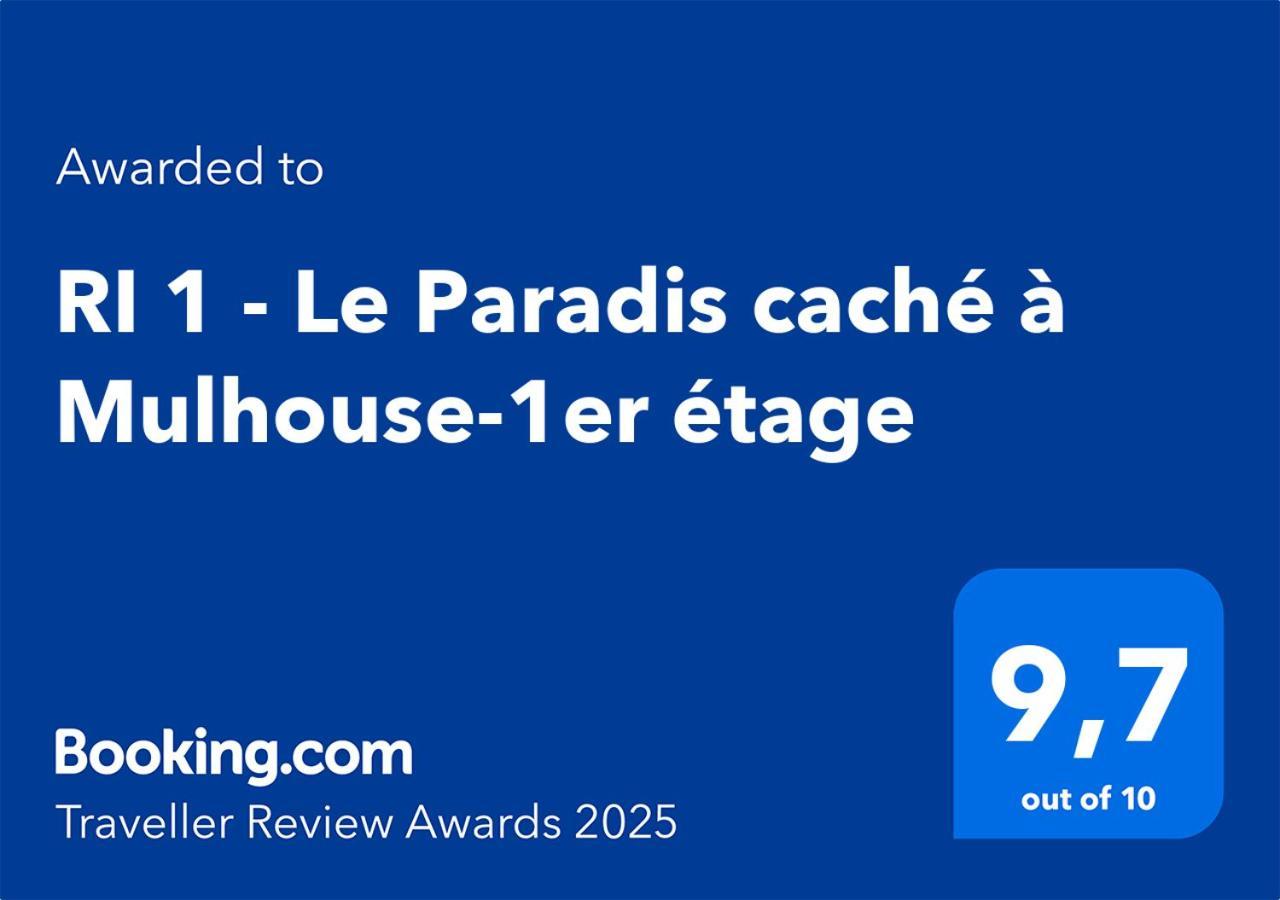 Ri 1 - F3 Le Paradis Cache A Mulhouse-1 A 5 Personnes 外观 照片
